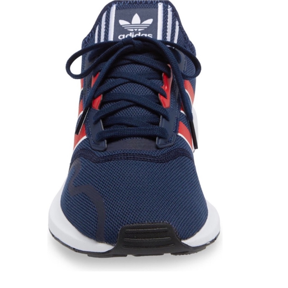 Adidas Swift Run X Men’s 11.5 Running Shoes Navy Red White Athletic Sneakers - Picture 4 of 14